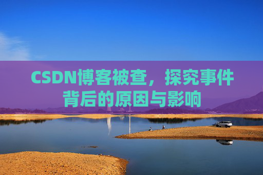 CSDN博客被查，探究事件背后的原因与影响